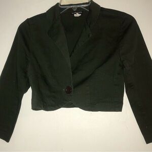 Wet Seal Dark Green Blazer